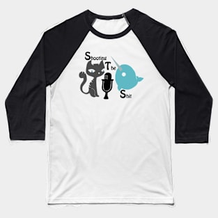 shooting the shit logo Baseball T-Shirt